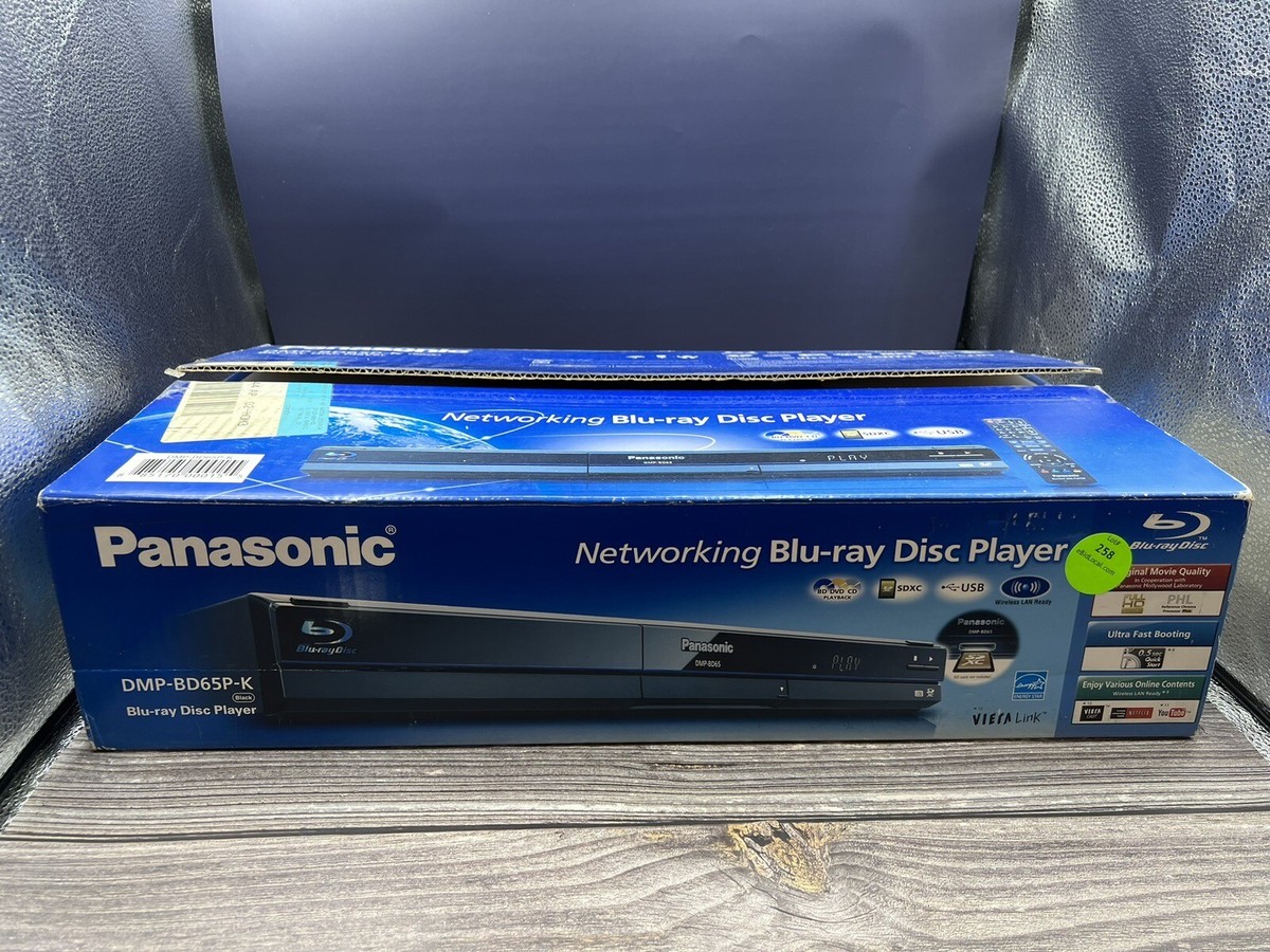 Panasonic DMP-BD65 Blu-Ray Player for sale online | eBay