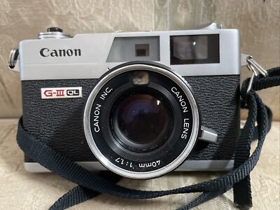 Canon Canonet QL17 GIII G3 35mm Rangefinder Camera | eBay