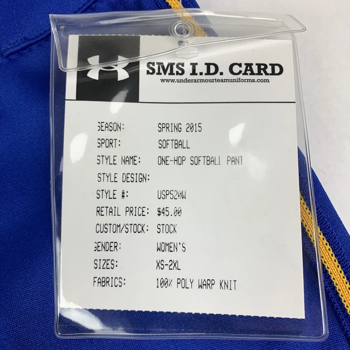 Under armour one hop softball deals pants