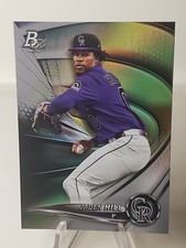 2022 Bowman Platinum Top Prospects Jaden Hill #TOP-80 Rockies 