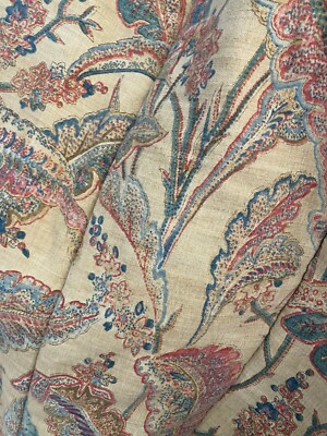 Lauren Ralph Lauren Coco Palm Leaf Floral Full Queen Comforter Gold Green Red