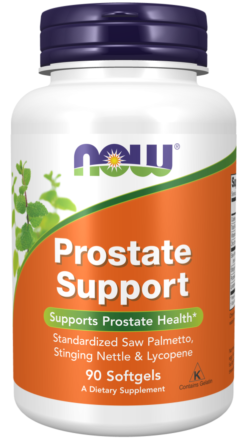 NOW Foods Prostate Support 90 Softgels, Men's Health, Saw Palmetto and Lycopene
