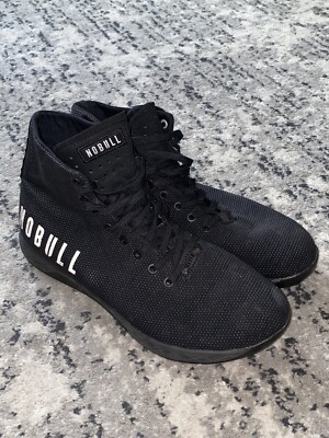 NOBULL High Top Trainer Triple Black Shoes Mens Size 10.5 Training Nobull High-Top Trainer+ Review: Do These Kicks Elevate Your  main image 4