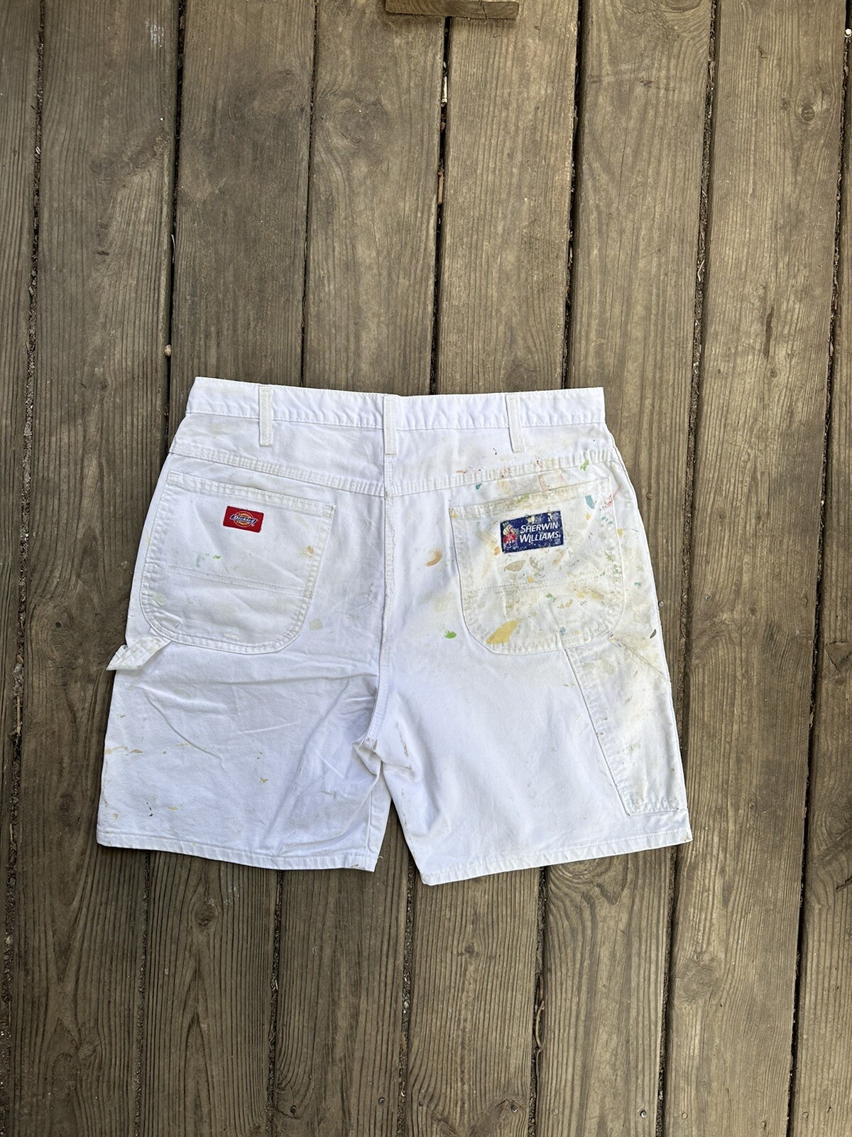 Y2K Dickies Sherwin Williams Carpenter Painter Shorts… Gem