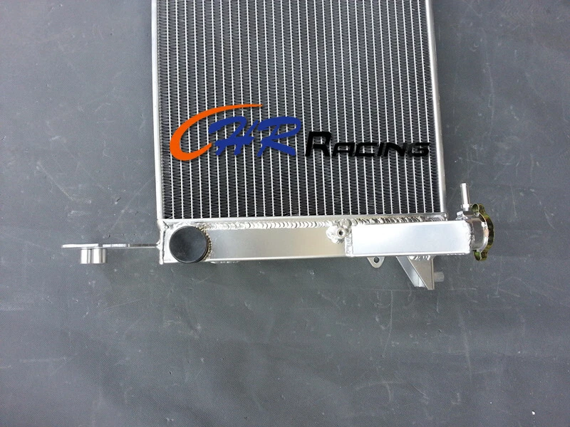 Radiador de aluminio + ventiladores para Hyundai Genesis cupé 4 cilindros 2,0 L L4 Turbo 2010-2012 Foto 3 de 4