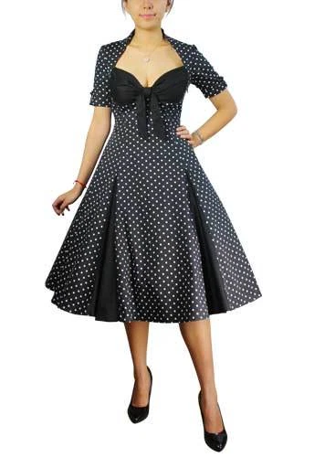 50s swing dress