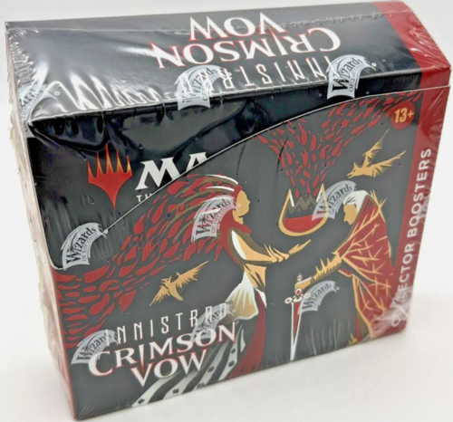 MTG Innistrad: Crimson Vow Collector Booster Box – Sealed Magic The Gathering