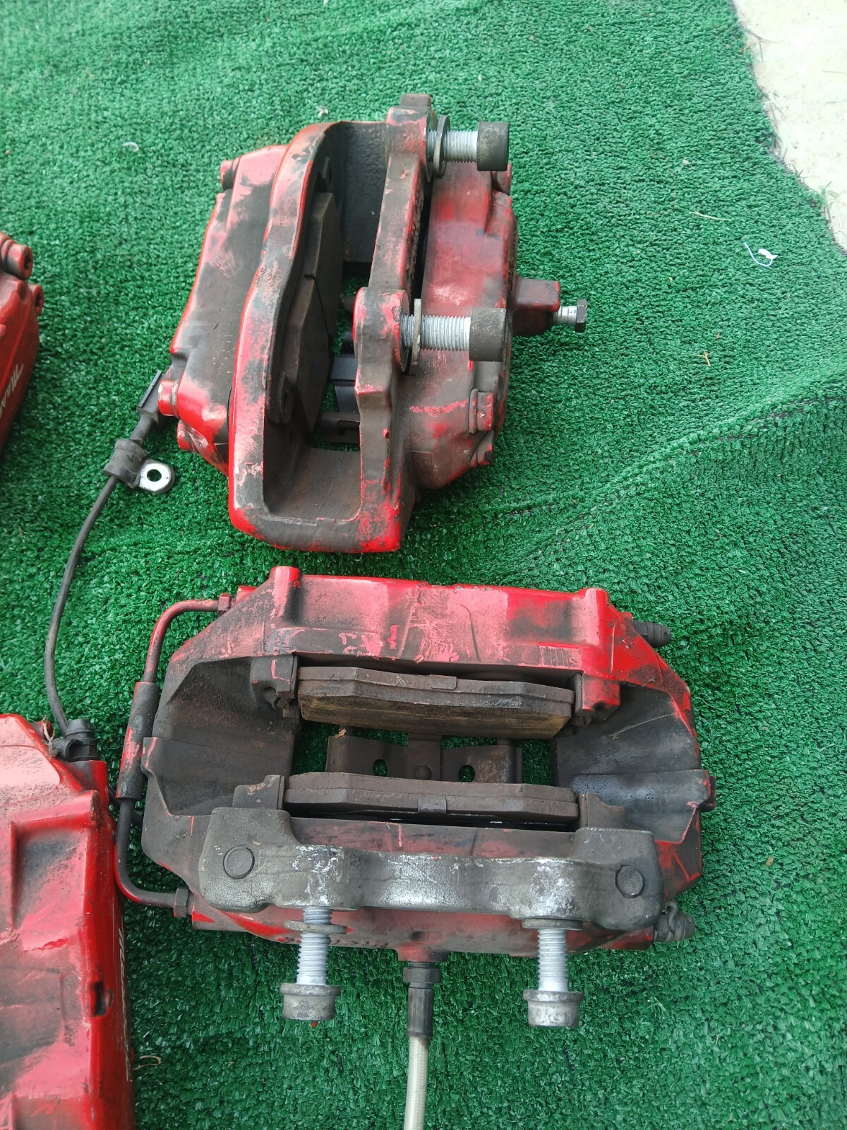 2003-2012 MASERATI QUATTROPORT SET OF FRONT & REAR BREMBO BRAKE CALIPERS