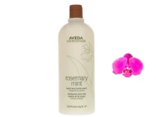 Aveda Rosemary Mint Hand and Body Wash 1 liter / 33.8oz