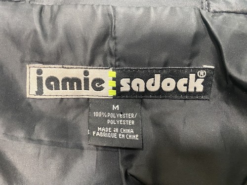 Jamie Sadock Jacket SIZE MEDIUM neon 90s Y2K retro Mod quilted winter active - Picture 8 of 11