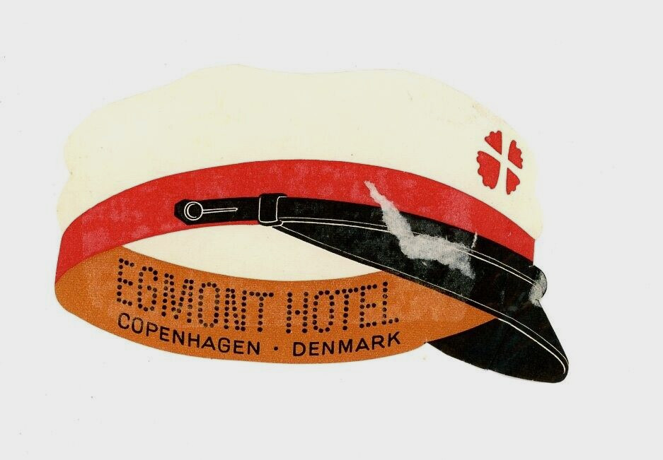 Label Copenhagen Denmark Die Cut Cap