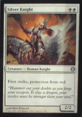 Silver Knight - Duel Decks: Knights vs. Dragons: #8, Magic: The Gathering