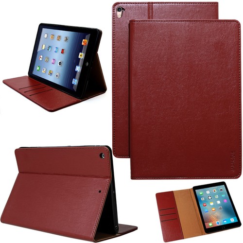Premium Leder Cover Apple iPad Pro 10,5“ Tablet Schutzhülle Case Tasche rot - Picture 2 of 11