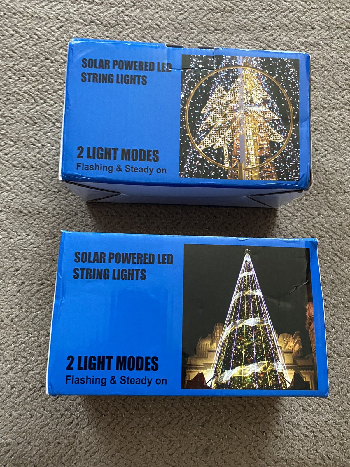 Solar Powered LED Strig Lights - 2 Modes