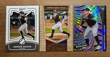 Andrew Vaughn 2021 Baseball Card Lot(3):Classics, Timeless Treasures &Revolution