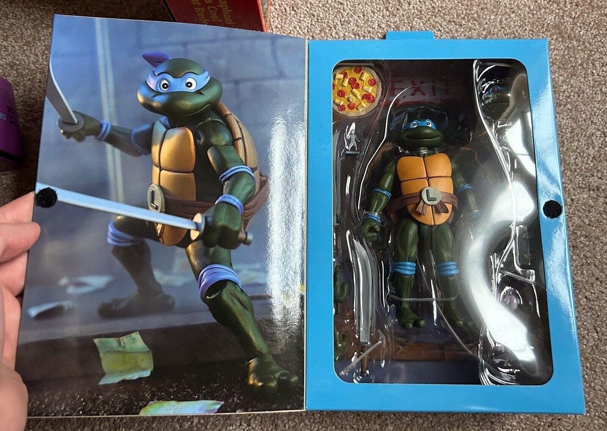 Neca Teenage Mutant Ninja Turtles Pizza Club Action Figures Brand