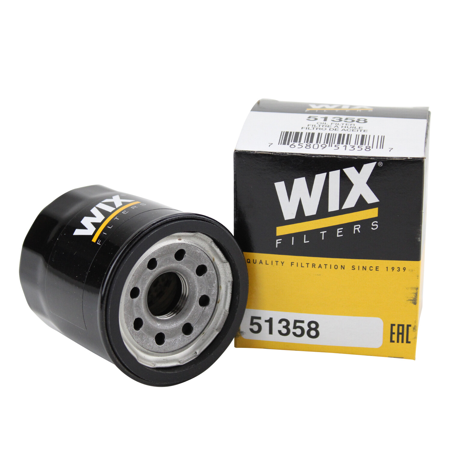 WIX Engine Oil Filter 51358 for Chevrolet Dodge Honda Infiniti Kia Mazda Nissan