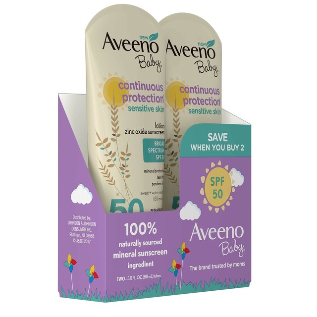 Protector Solar Con Oxido De Zinc Baby Continuous Protection Locion De Proteccion Solar Con Oxido De Zinc