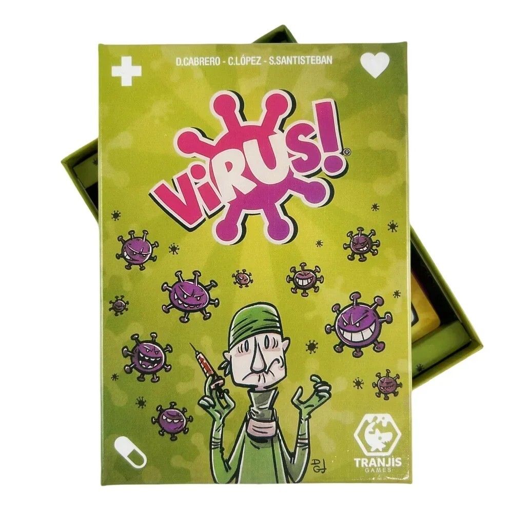 Virus! Card Game The Contagiously Fun By Goliath Ages 8+ 2-6 Players NEW Sealed