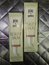 Pixi by Petra Balm High Coverage Foundation No.5 Mocha 0249 1.7 fl oz Lot Of 2