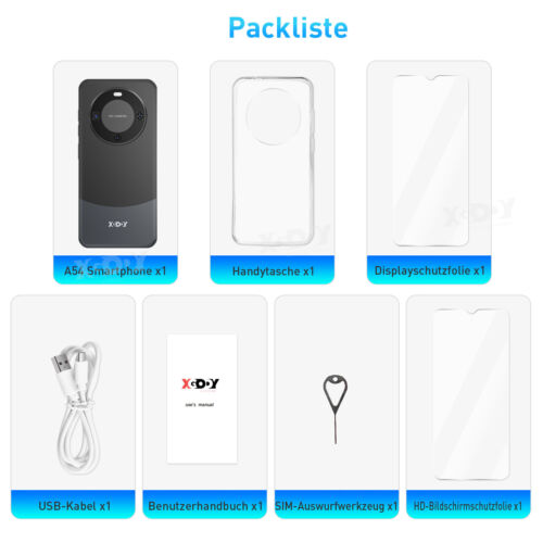 XGODY Neu Smartphone Android 6,5" Handy Ohne Vertrag DE Dual SIM 4Core Phablet - Bild 13 von 15