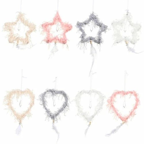 Decorazioni bianchi stella per albero di Natale