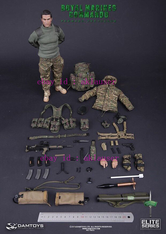 Damtoys 1/6 Dam78023 United Kingdom Royal Marines Commando