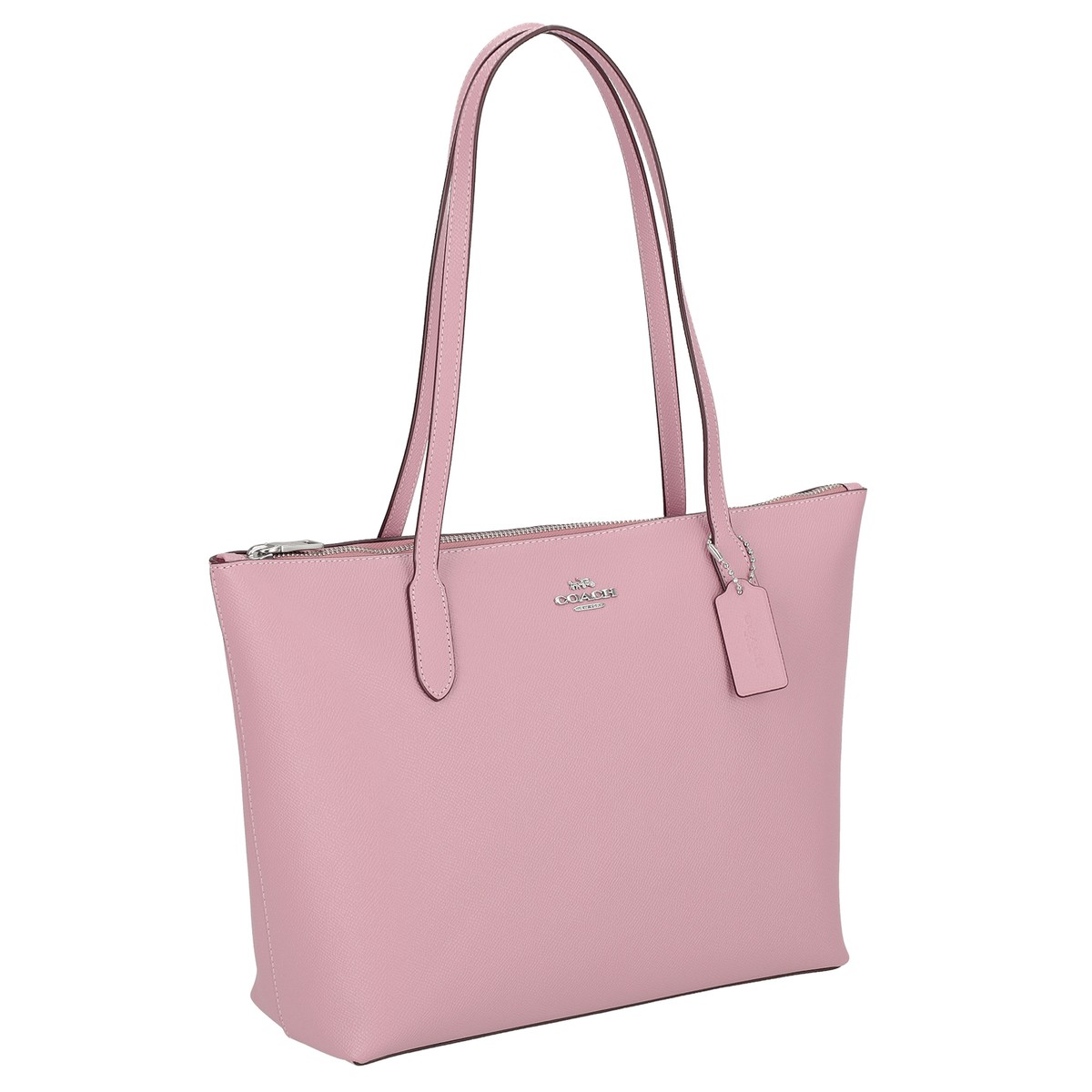 SALE！COACH トートバッグ ベージュ ピンク COACH なくなり次第終了セール コーチ 91740 ローラ キャリー