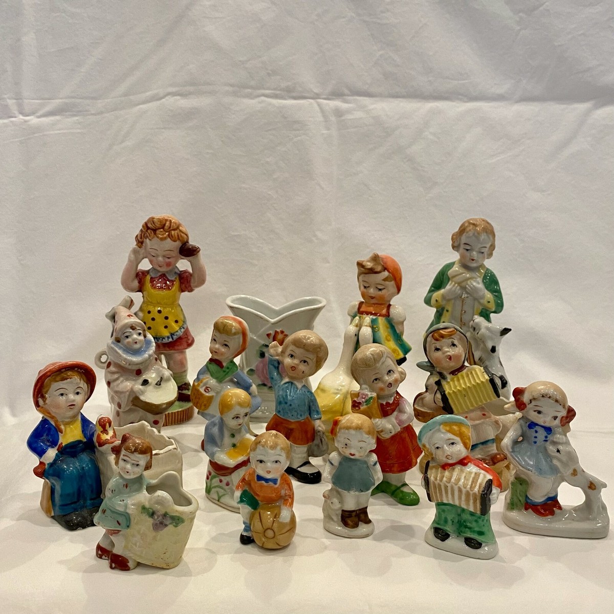 Lot of 16 Vintage Porcelain Marked 