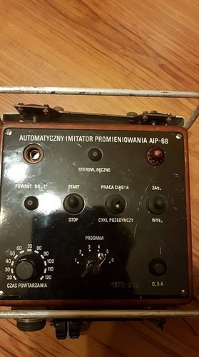 IMITADOR AUTOMÁTICO DE RADIACIÓN AIP-68 CONTADOR GEIGER BETA TUBO SONDA GAMMA - Imagen 8 de 8