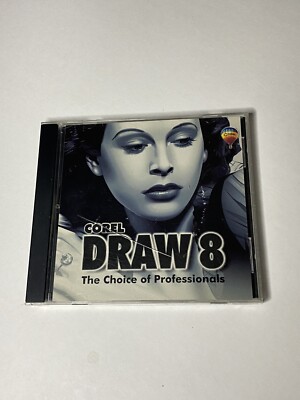 Corel Draw 8  (Disk 1 ONLY) GOOD Condition
