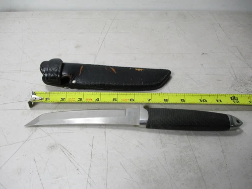 k29) Cold Steel Tanto Knife Ventura Calif Japan W/Original Sheath