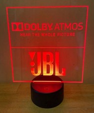 JBL  Ledlight Logo Lampada Hifi Casse Speakers No Dolby Atmos Focal Magnat B&W