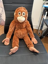 IKEA RARE LARGE DJUNGELSKOG Orangutan Plush Soft Toy 24in New In Hand Ships Now