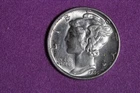 ESTATE FIND 1945 - P  MERCURY DIME!!  #N08278