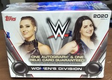 Topps 2020 WWE Women's Division Box, 60 Cards, Autograph & Relic Card Guaranteed