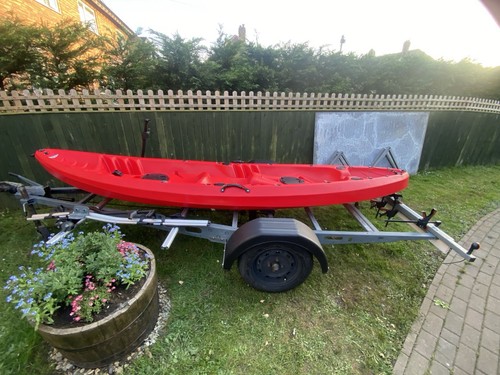 Conwy Kayak Sit On Top Kayak Fishing Sea River Single Deluxe Seat