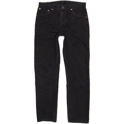 Levi's 521  Herren Schwarz Straight Regular  Jeans W34 L32 (109100)