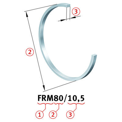 FRM170/18 FAG 159,00 x 170,00 x 18,00 mm HOUSING MATERIAL/SEAL