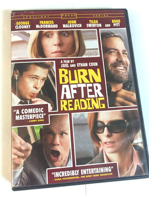 Burn After Reading DVD / Ships Same Day with Tracking
