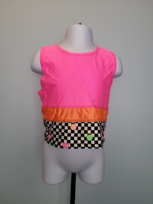 Vintage Active Gymnastics Top Girl's  Size Medium