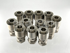 (Lot of 12) Parker P43-20 R1-R2 Hydraulic Hose Fitting with WARRANTY