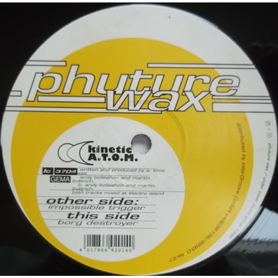 Kinetic A.T.O.M. - Impossible Trigger (Vinyl 12'' - 1996 - DE - Original)