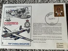 RAF FIRST DAY COVER HONG KONG FIRST DAY COVER.