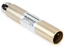 Hosa GMS-274 XLR In-line Power Switch Adapter 3-pack Bundle