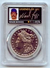 2024 $1 Silver Morgan Dollar PCGS MS70 FS Legends of Life Wade Boggs