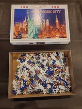 New York City Jigsaw Puzzle 1000 Pieces, 50x75 Cm - Good Condition