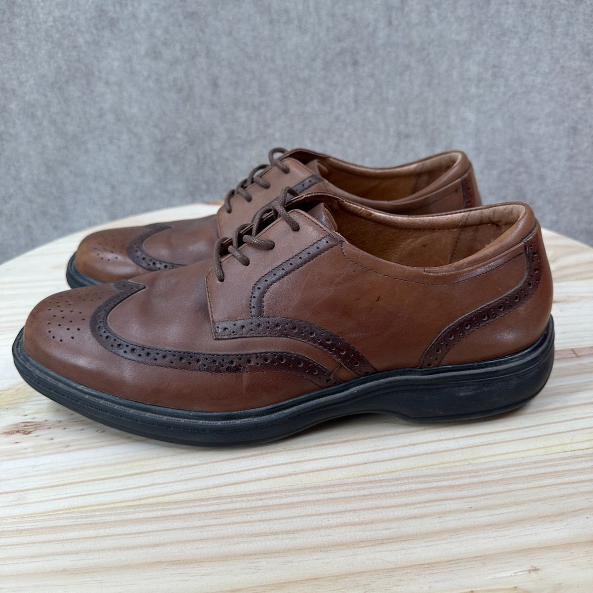 Casual Semi Formal Shoes For Men Dr Comfort Wings 8320 Brown 