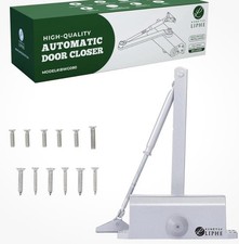 Automatic Door Closer - Hold Open Feature - Adjustable Hydraulic Heavy Duty