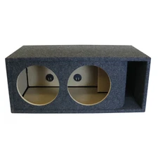 15" Dual Kerf-Vented Enclosure- all 3/4 inch USA built Subwoofer Enclosure Preci
